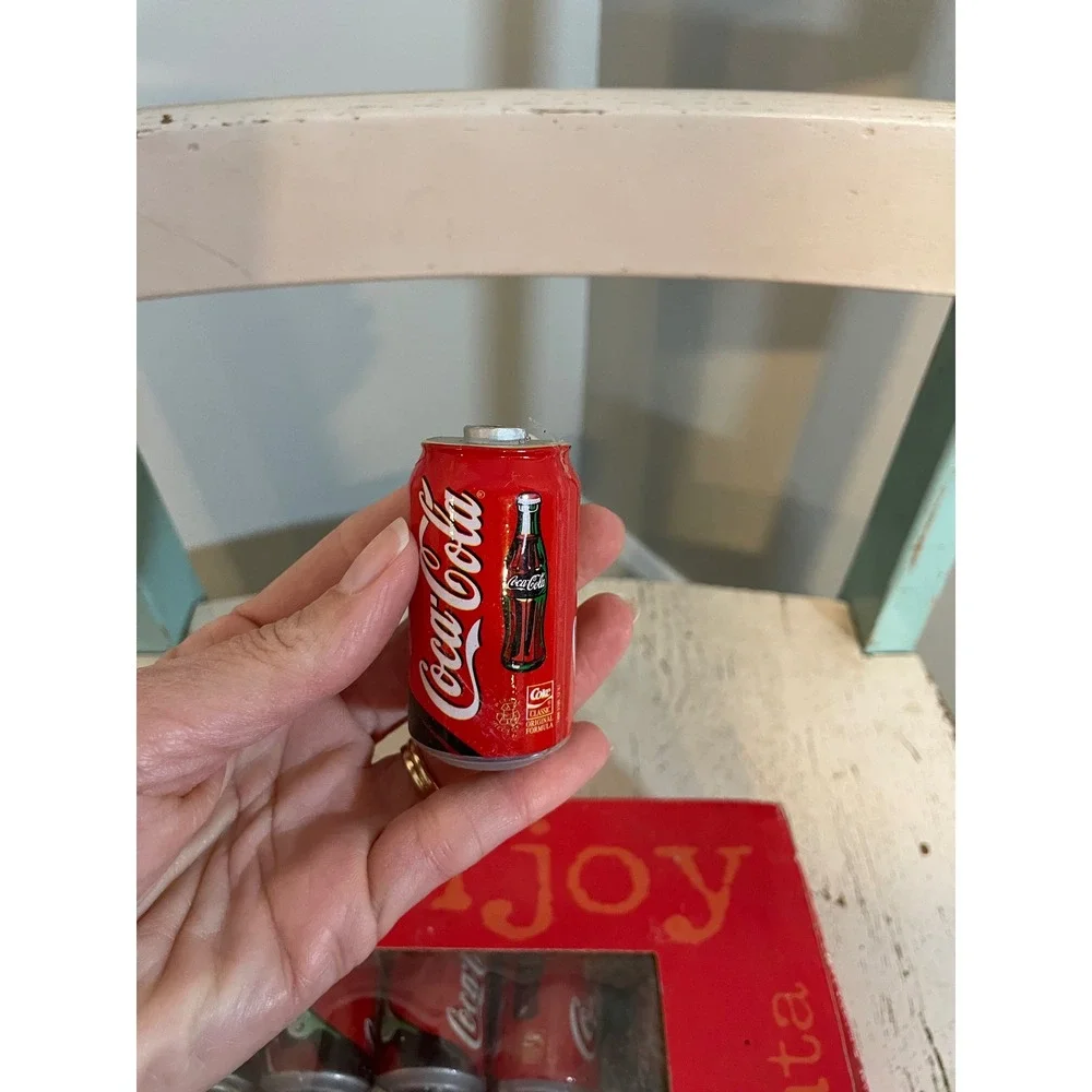 Vintage Coca Cola Classic Cans String Light Set 20 Lights, Covers‎ 20ft NIB Coke
